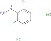 (2-Bromo-6-chlorophenyl)hydrazine dihydrochloride