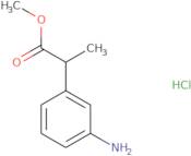 Methyl 2-(3-aminophenyl)propanoate hydrochloride