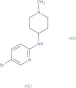 5-Bromo-N-(1-methylpiperidin-4-yl)pyridin-2-amine dihydrochloride