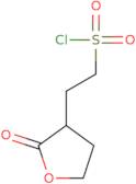 2-(2-Oxooxolan-3-yl)ethane-1-sulfonyl chloride