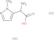 2-Amino-2-(1-methyl-1H-pyrazol-5-yl)acetic acid dihydrochloride