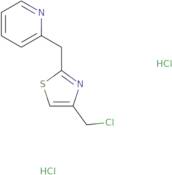 2-{[4-(Chloromethyl)-1,3-thiazol-2-yl]methyl}pyridine dihydrochloride