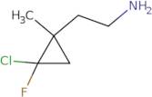 2-(2-Chloro-2-fluoro-1-methylcyclopropyl)ethan-1-amine