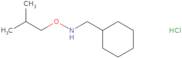 (Cyclohexylmethyl)(2-methylpropoxy)amine hydrochloride