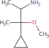 3-Cyclopropyl-3-methoxybutan-2-amine
