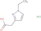 2-(1-Ethyl-1H-pyrazol-3-yl)acetic acid hydrochloride