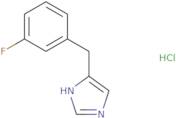 4-[(3-Fluorophenyl)methyl]-1H-imidazole hydrochloride