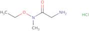 2-Amino-N-ethoxy-N-methylacetamide hydrochloride