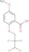 5-Methoxy-2-(2,2,3,3-tetrafluoropropoxy)benzoic acid