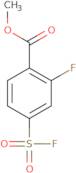 Methyl 2-fluoro-4-(fluorosulfonyl)benzoate