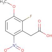 2-(2-Fluoro-3-methoxy-6-nitrophenyl)acetic acid