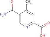 5-Carbamoyl-4-methylpyridine-2-carboxylic acid