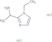 1-(1-Ethyl-1H-imidazol-2-yl)ethan-1-amine dihydrochloride