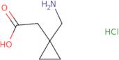 2-[1-(Aminomethyl)cyclopropyl]acetic acid hydrochloride