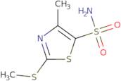 4-Methyl-2-(methylsulfanyl)-1,3-thiazole-5-sulfonamide