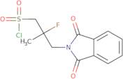 3-(1,3-Dioxo-2,3-dihydro-1H-isoindol-2-yl)-2-fluoro-2-methylpropane-1-sulfonyl chloride