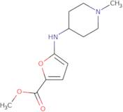 Methyl 5-[(1-methylpiperidin-4-yl)amino]furan-2-carboxylate