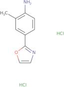 2-Methyl-4-(1,3-oxazol-2-yl)aniline dihydrochloride