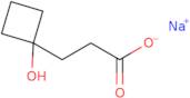 Sodium 3-(1-hydroxycyclobutyl)propanoate