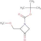 tert-Butyl 2-(methoxymethyl)-3-oxoazetidine-1-carboxylate