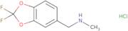 [(2,2-Difluoro-1,3-dioxaindan-5-yl)methyl](methyl)amine hydrochloride