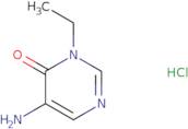 5-Amino-3-ethyl-3,4-dihydropyrimidin-4-one hydrochloride