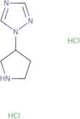 1-(Pyrrolidin-3-yl)-1H-1,2,4-triazole dihydrochloride