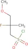 2-Fluoro-3-methoxy-2-methylpropane-1-sulfonyl chloride