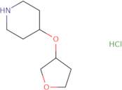 4-(Oxolan-3-yloxy)piperidine hydrochloride