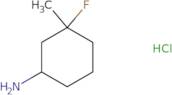 3-Fluoro-3-methylcyclohexan-1-amine hydrochloride