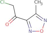 2-Chloro-1-(4-methyl-1,2,5-oxadiazol-3-yl)ethan-1-one