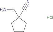 1-(aminomethyl)cyclopentane-1-carbonitrile hydrochloride