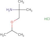 2-Methyl-1-(propan-2-yloxy)propan-2-amine hydrochloride