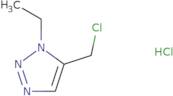 5-(Chloromethyl)-1-ethyl-1H-1,2,3-triazole hydrochloride