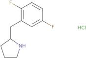 2-[(2,5-Difluorophenyl)methyl]pyrrolidine hydrochloride