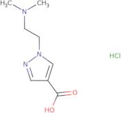 1-[2-(Dimethylamino)ethyl]-1H-pyrazole-4-carboxylic acid hydrochloride