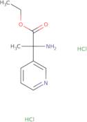 Ethyl 2-amino-2-(pyridin-3-yl)propanoate dihydrochloride