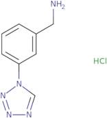 [3-(1H-1,2,3,4-Tetrazol-1-yl)phenyl]methanamine hydrochloride