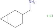 {Bicyclo[4.1.0]heptan-3-yl}methanamine hydrochloride