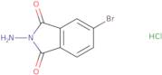 2-Amino-5-bromo-2,3-dihydro-1H-isoindole-1,3-dione hydrochloride