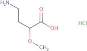 4-Amino-2-methoxybutanoic acid hydrochloride