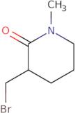 3-(Bromomethyl)-1-methylpiperidin-2-one