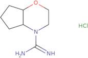Octahydrocyclopenta[b]morpholine-4-carboximidamide hydrochloride