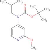 tert-Butyl N-(2-methoxypyridin-4-yl)-N-(2-methylpropyl)carbamate