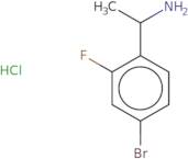 1-(4-bromo-2-fluorophenyl)ethan-1-amine hydrochloride