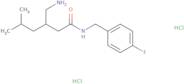 3-(Aminomethyl)-N-[(4-fluorophenyl)methyl]-5-methylhexanamide dihydrochloride