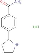 4-(Pyrrolidin-2-yl)benzamide hydrochloride