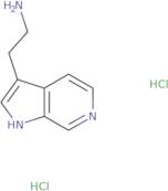 2-{1H-Pyrrolo[2,3-c]pyridin-3-yl}ethan-1-amine dihydrochloride