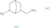 {2-Methyl-2-azabicyclo[2.2.2]octan-6-yl}methanamine dihydrochloride