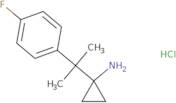 1-[2-(4-Fluorophenyl)propan-2-yl]cyclopropan-1-amine hydrochloride